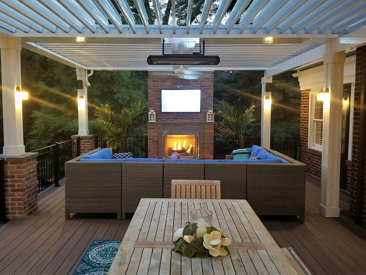Fireplaces | Custom Decks & Outdoor Living Experts