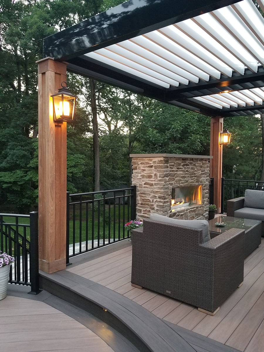 Fireplaces | Custom Decks & Outdoor Living Experts