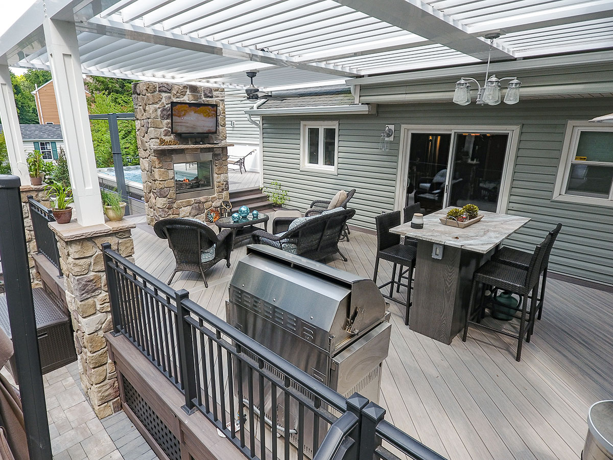 Fireplaces | Custom Decks & Outdoor Living Experts