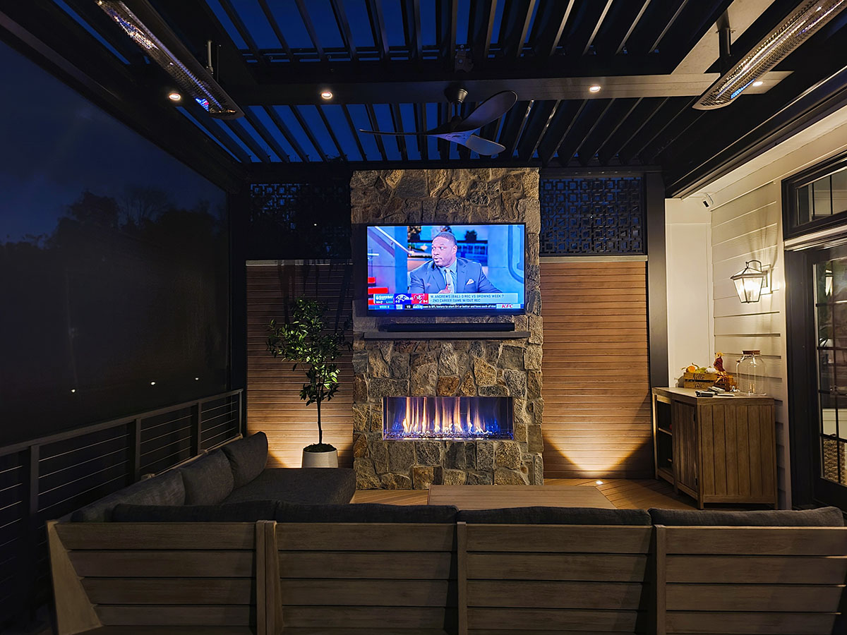 Fireplaces | Custom Decks & Outdoor Living Experts