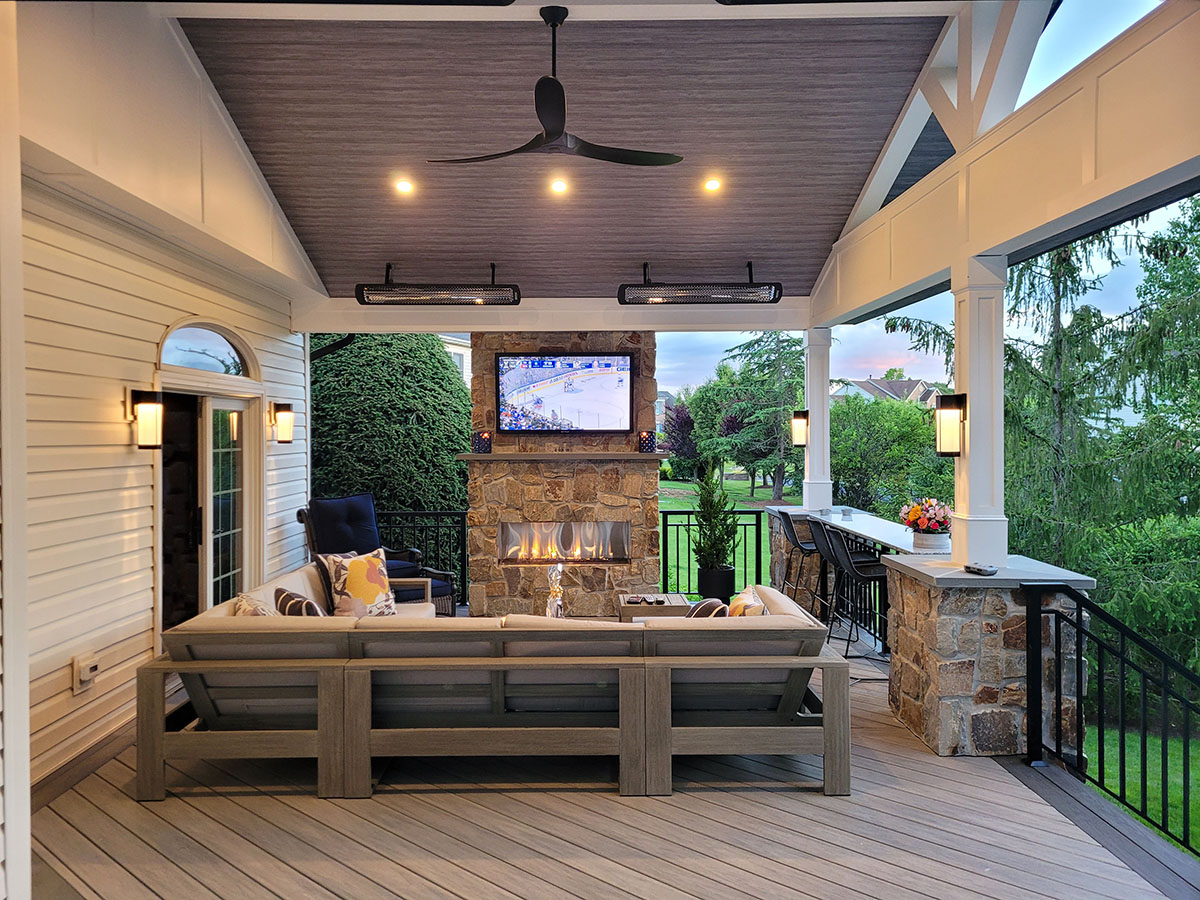 Fireplaces | Custom Decks & Outdoor Living Experts