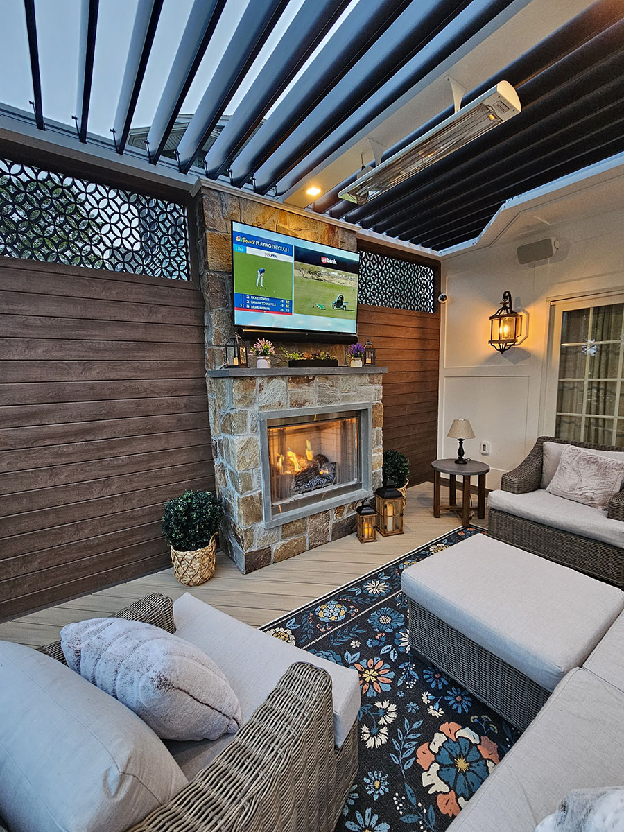 Fireplaces | Custom Decks & Outdoor Living Experts