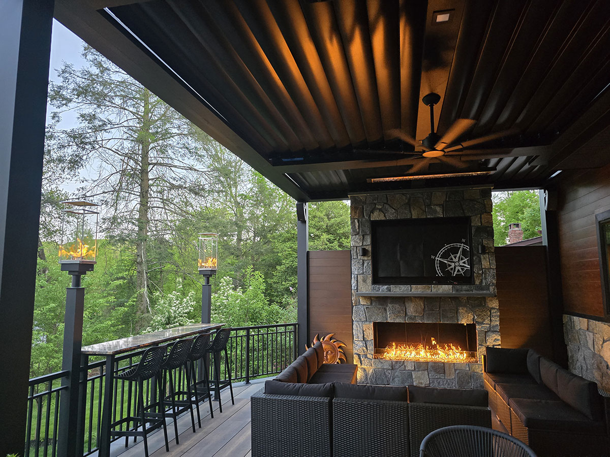 Fireplaces | Custom Decks & Outdoor Living Experts
